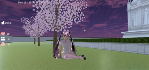 樱花校园模拟生存记1.038点五零版