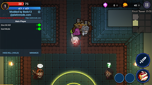 高塔和剑客无限金币钻石版