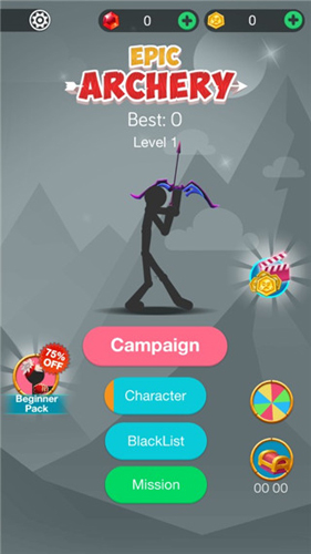 火柴人史诗弓箭手最新版