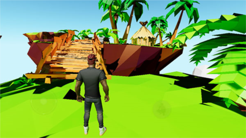 只有向上的跑酷