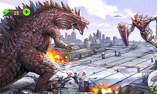 怪兽毁灭城市