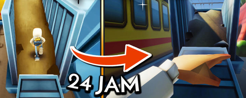 地铁跑酷射击恐怖游戏