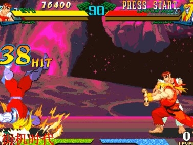 超级漫画英雄对街霸