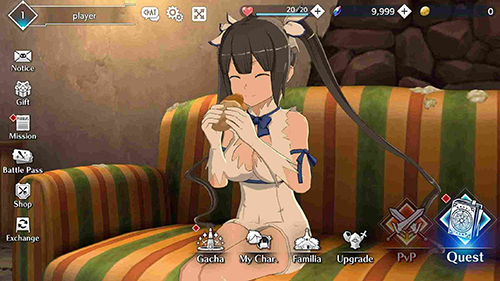 地城邂逅战斗编年史日服