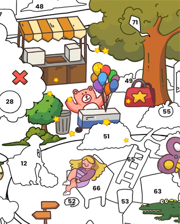Sticker Book Puzzle
