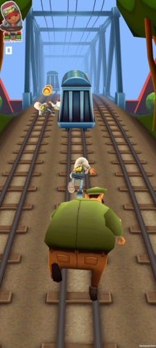 地铁跑酷保安模式