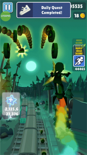 地铁跑酷皮瓜魔改鬼屋版