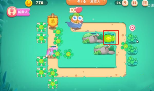 保卫萝卜4无限金币钻石版卧兔藏龙第三关攻略
4