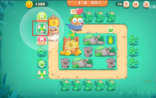 保卫萝卜4无限金币钻石版卧兔藏龙第三关攻略
1