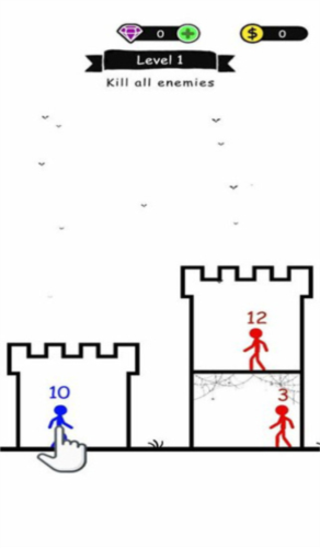 火柴人英雄塔防免广告版