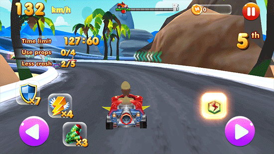 地铁急速卡丁车比赛