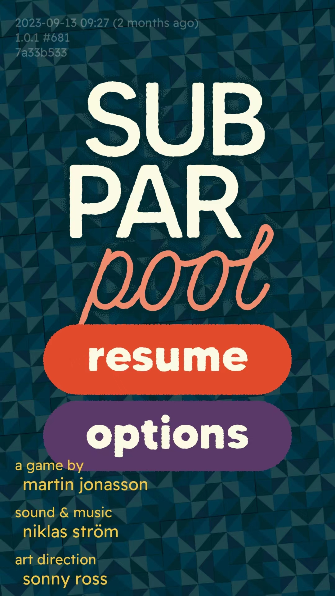 非常规台球游戏