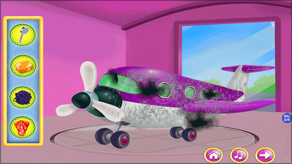 飞机模拟修理厂游戏