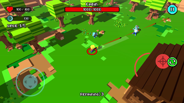 像素射击僵尸战场游戏