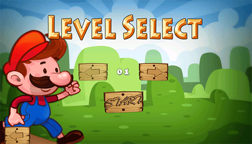 马里奥丛林探险游戏