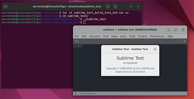 sublime text linux版本