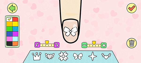 夏莉的美甲装饰游戏