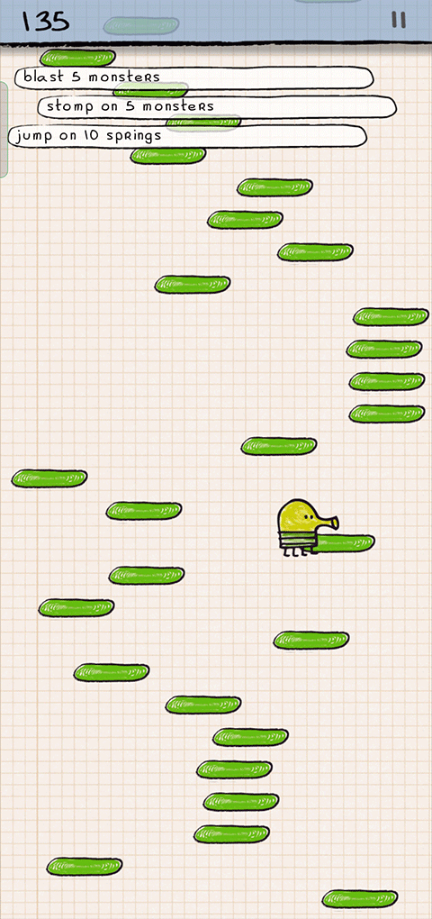 涂鸦跳跃安卓版(Doodle Jump)