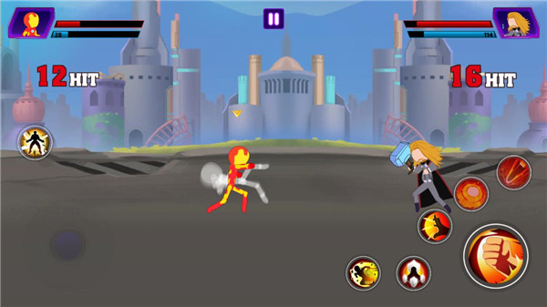 超级火柴人英雄战斗手机版(SuperStickmanHeroes)