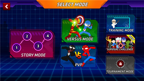 超级火柴人英雄战斗手机版(SuperStickmanHeroes)