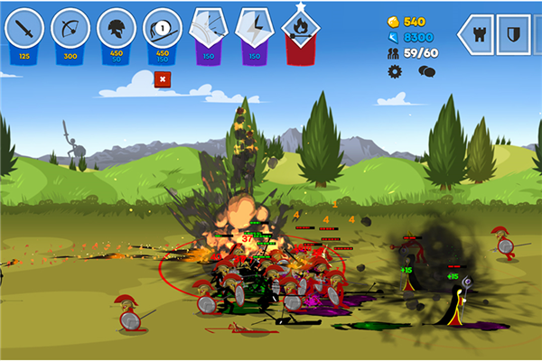 火柴人大战3英文模式版