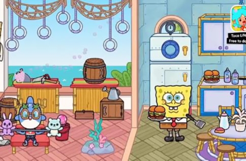 托卡小镇世界海绵宝宝