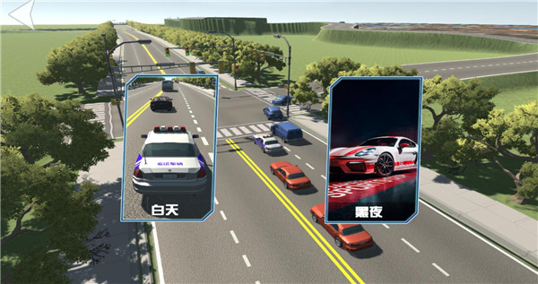 模拟开车驾驶训练游戏