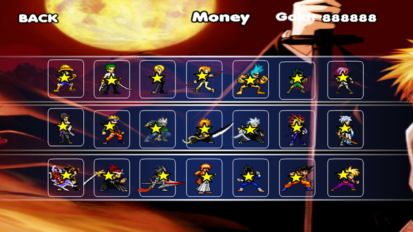 mugen动漫大乱斗手游