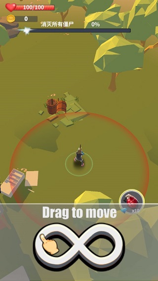 疯狂僵尸快速射击中文版(Crazy zombie rapid shooting)