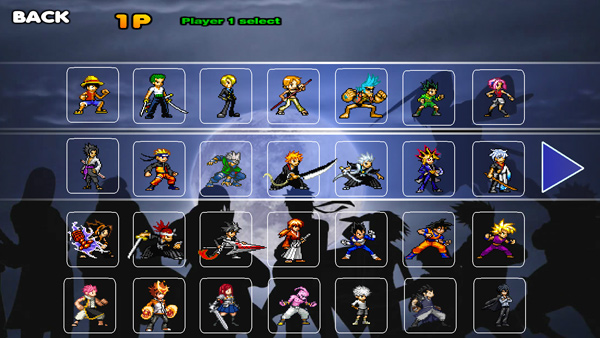 mugen动漫大乱斗手游