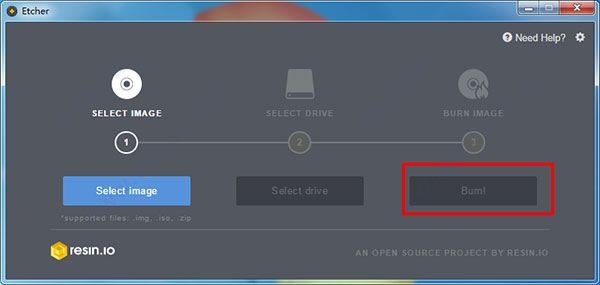 etcher镜像写入工具