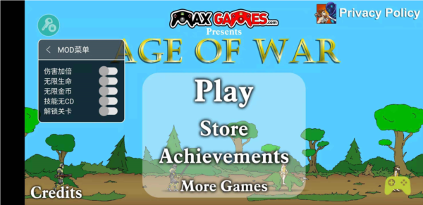 战争进化史无限金币版无限升级