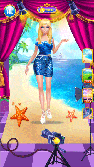 公主化妆换装游戏