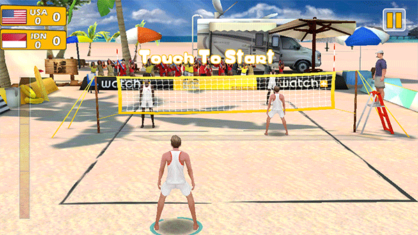 沙滩排球游戏(Beach Volleyball)