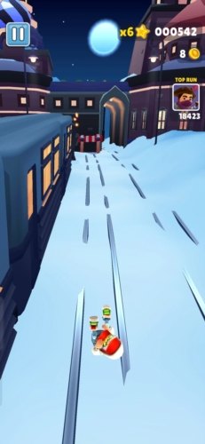 地铁跑酷全皮肤雪地版超级杰克