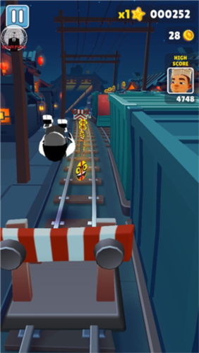 地铁跑酷涵痛天河2.0