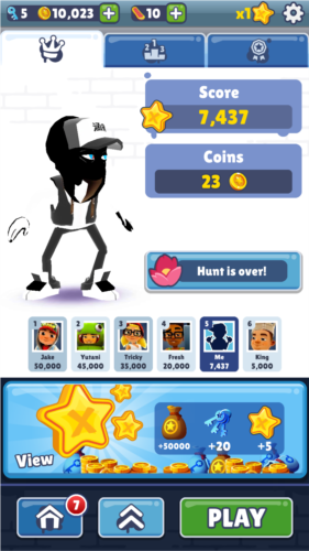 地铁跑酷涵痛天河2.0