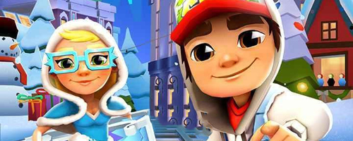 地铁跑酷踩雪版内置菜单版