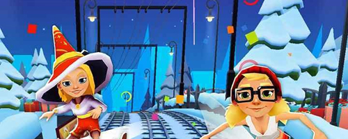 地铁跑酷踩雪版内置菜单版