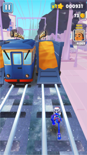 地铁跑酷超级黑白水下城最新版