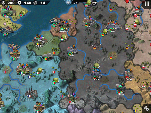 世界征服者4全球地图版汉化版