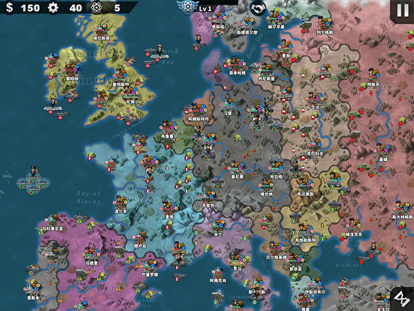 世界征服者4全球地图版汉化版