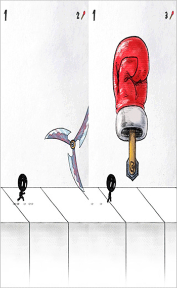 铁胆火柴人游戏(Stickman Run)