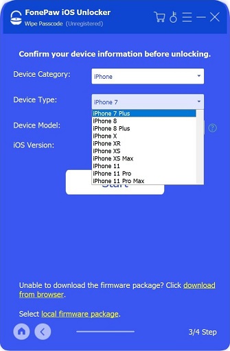 FonePaw iOS Unlocker