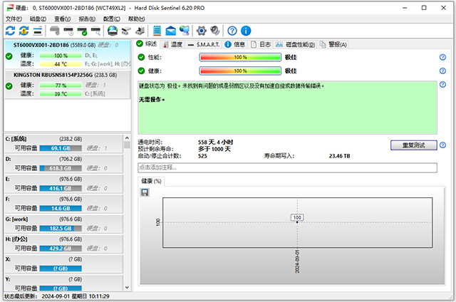 hard disk sentinel pro中文版