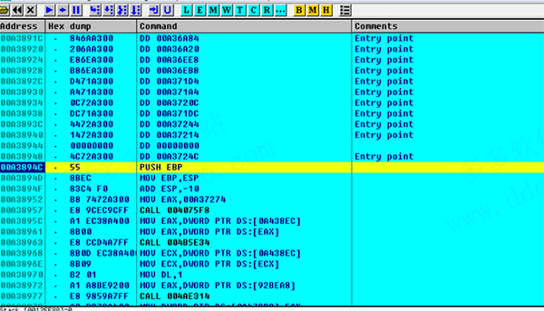 ollydbg中文版(od反汇编工具)