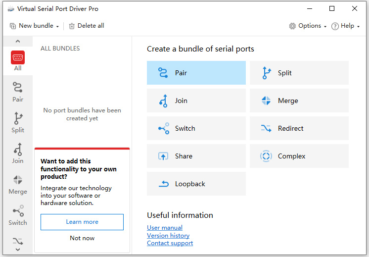 virtual serial ports driver虚拟串口调试工具