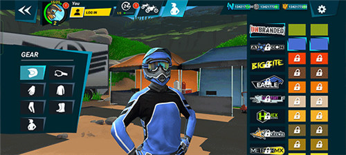 疯狂技能越野摩托车3全解锁版本