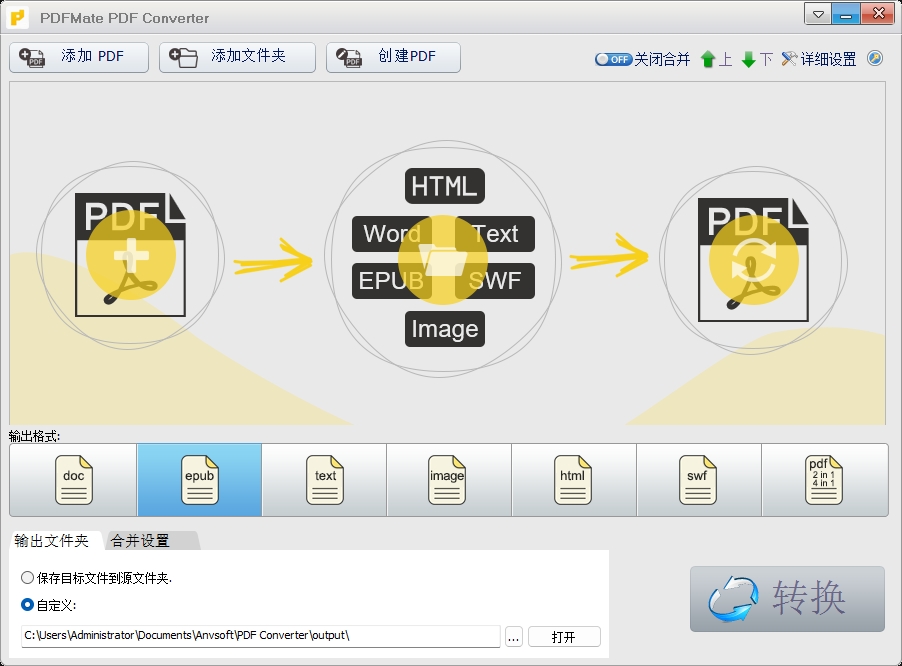 PDF转换成JPG(PDFMate Free PDF Converter)