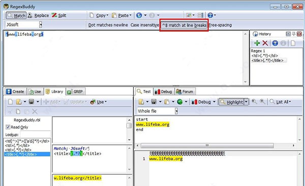 regexbuddy正则表达式软件